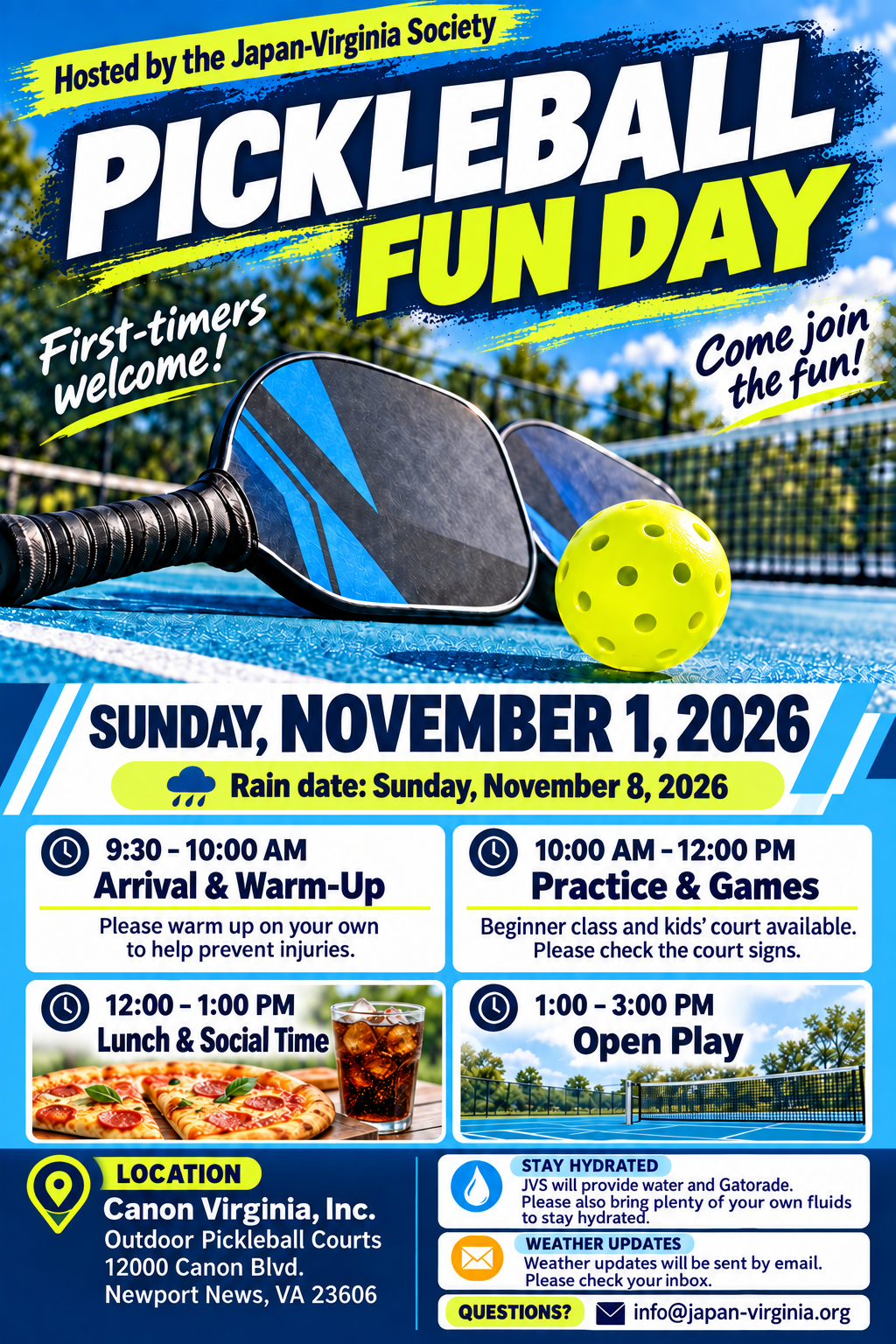 Pickleball Experience Flyer